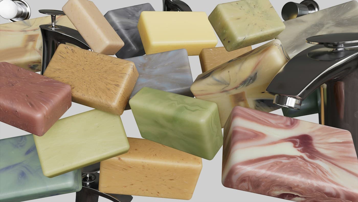 Rectangle Soap Mould (6 cavity)